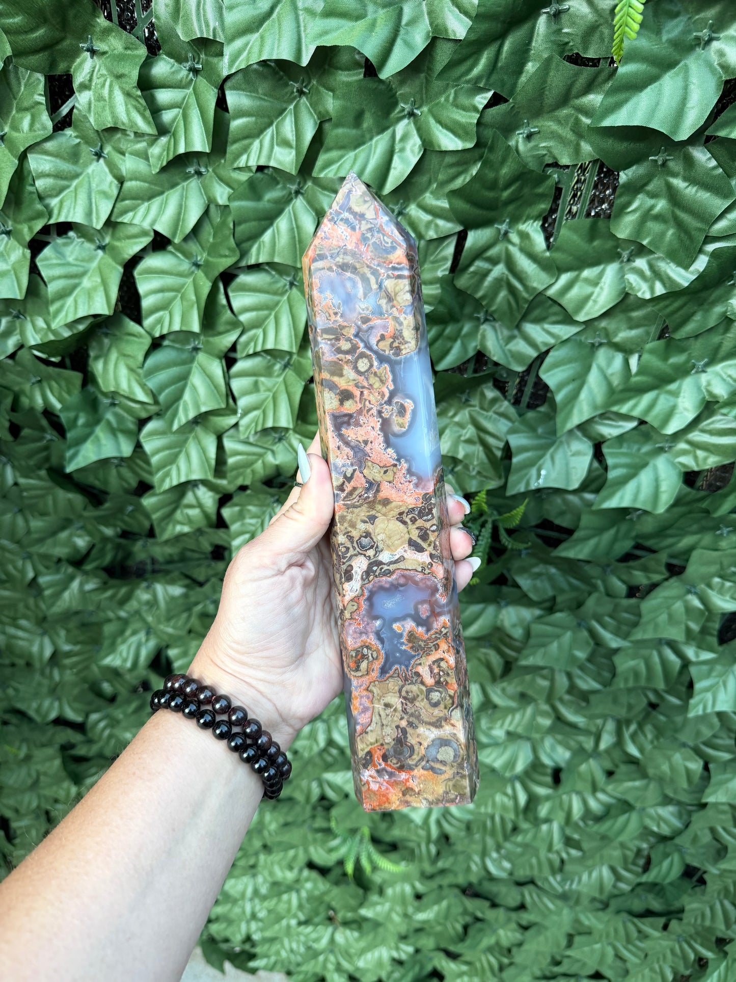 Money Agate Tower M3 — Prosperity & Grounding Energy