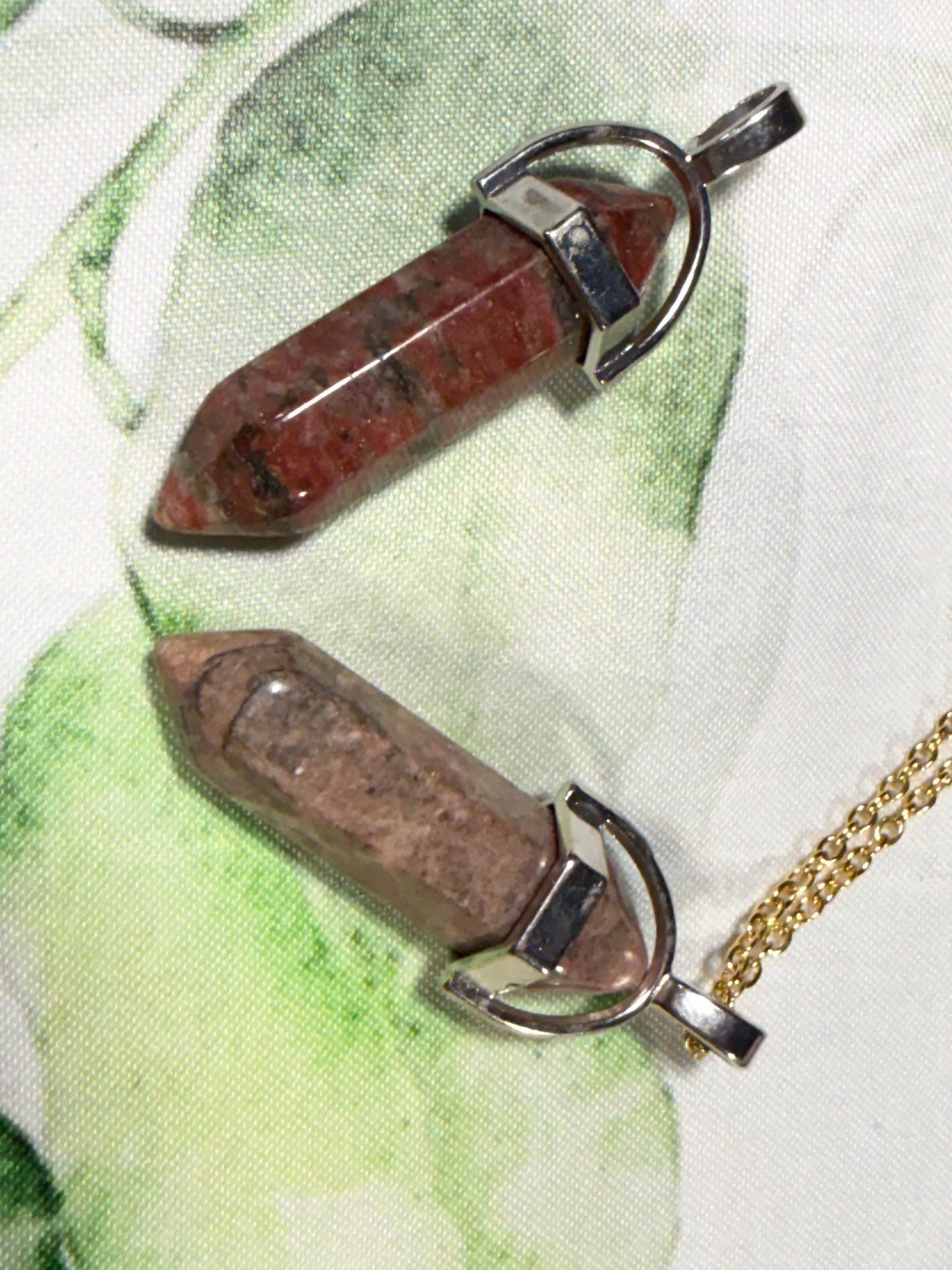Assorted Crystal Point Necklaces — Multiple Stone Variations