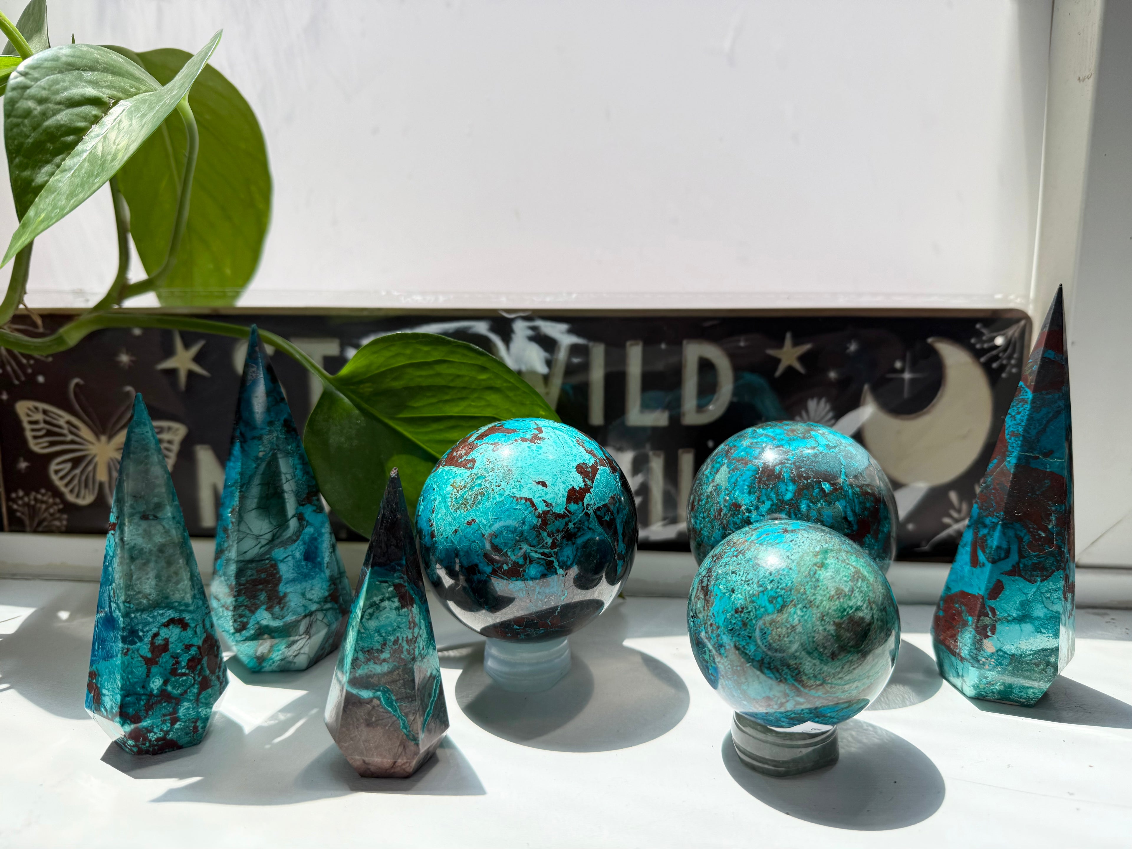 Turquoise with Hematite — The Stone of Grounded Confidence & Clear Expression