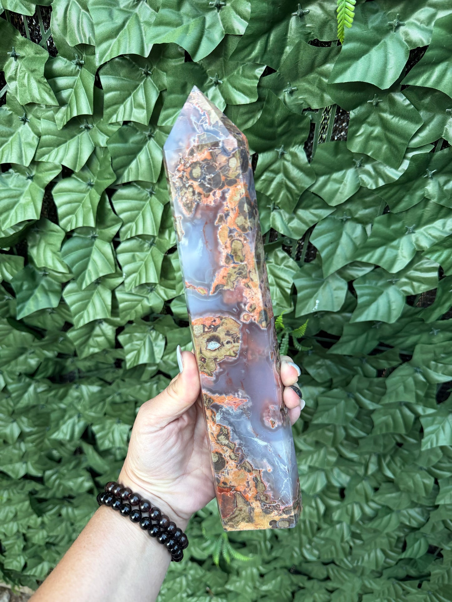 Money Agate Tower M3 — Prosperity & Grounding Energy