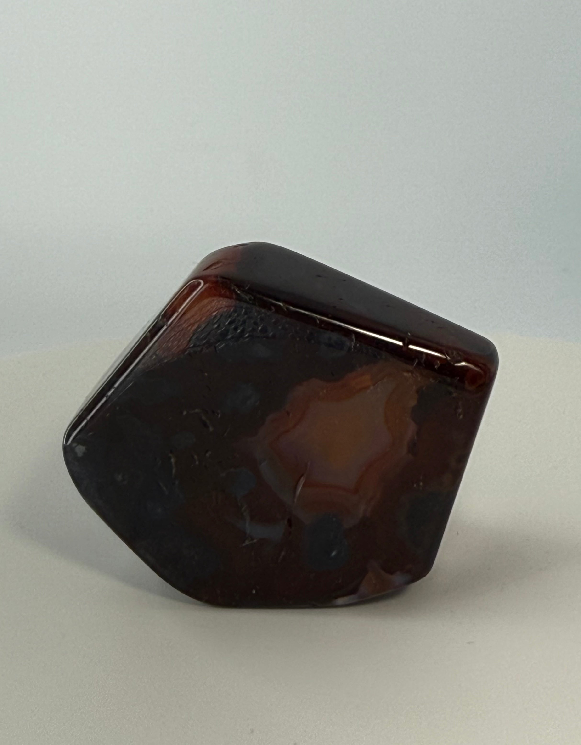 Carnelian Freeform – 4.1 oz Polished Crystal for Creativity, Courage & Energizing Vitality