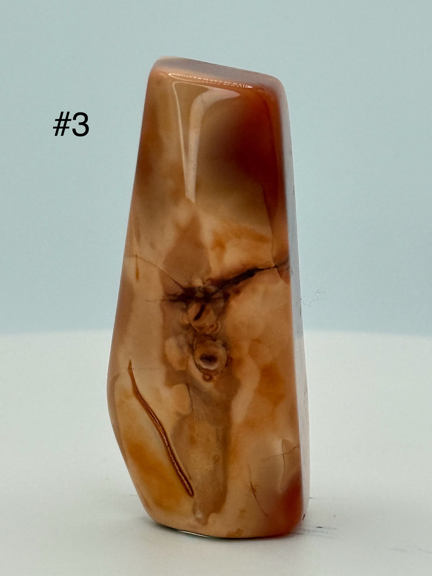 Carnelian Freeform – 1–1.9 oz Polished Crystal for Vitality, Creativity & Confidence