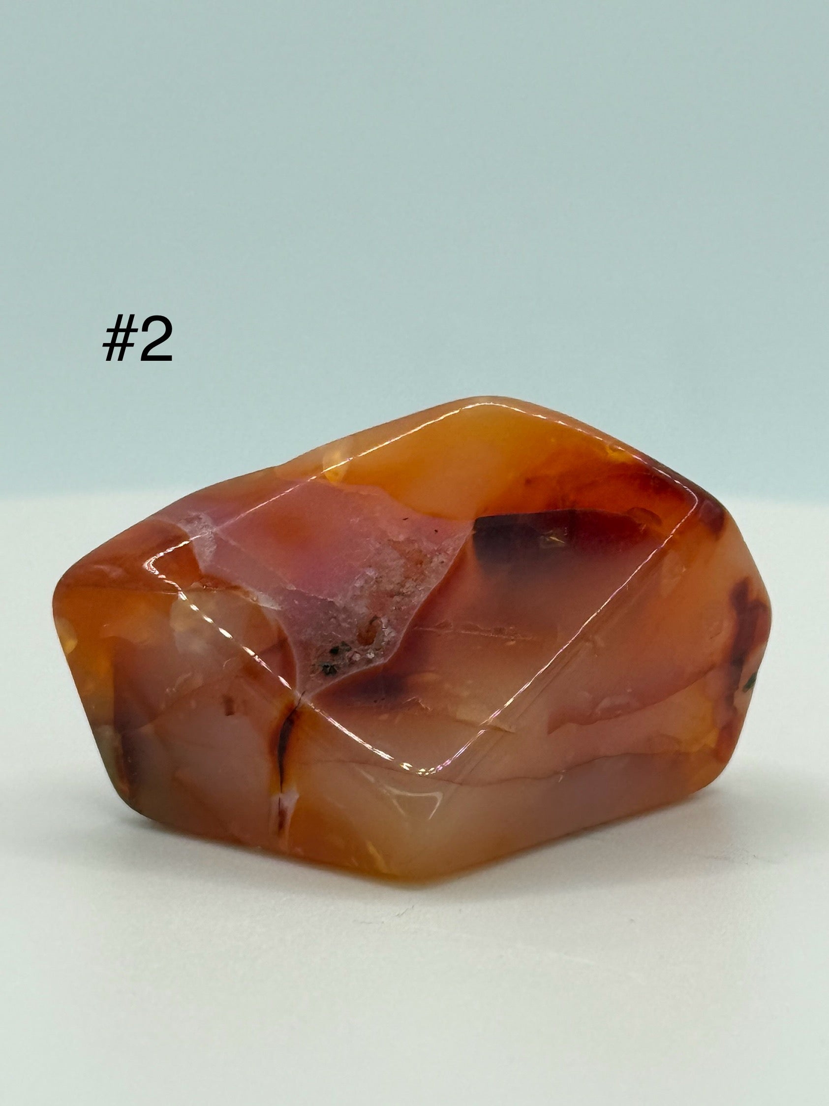 Carnelian Freeform – 1–1.9 oz Polished Crystal for Vitality, Creativity & Confidence