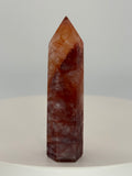 Fire Quartz Tower 2.1 oz – Polished Crystal Point for Energy, Passion & Focused Alignment
