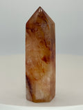 Fire Quartz Tower 2.4 oz – Polished Crystal Point for Energy, Passion & Focused Alignment