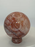Fire Quartz Large Sphere – Polished Crystal Orb for Energy, Passion & Powerful Emotional Alignment