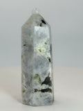 Moonstone Tower 2 oz – Polished Crystal Point with Natural Flash for Intuition & Emotional Balance