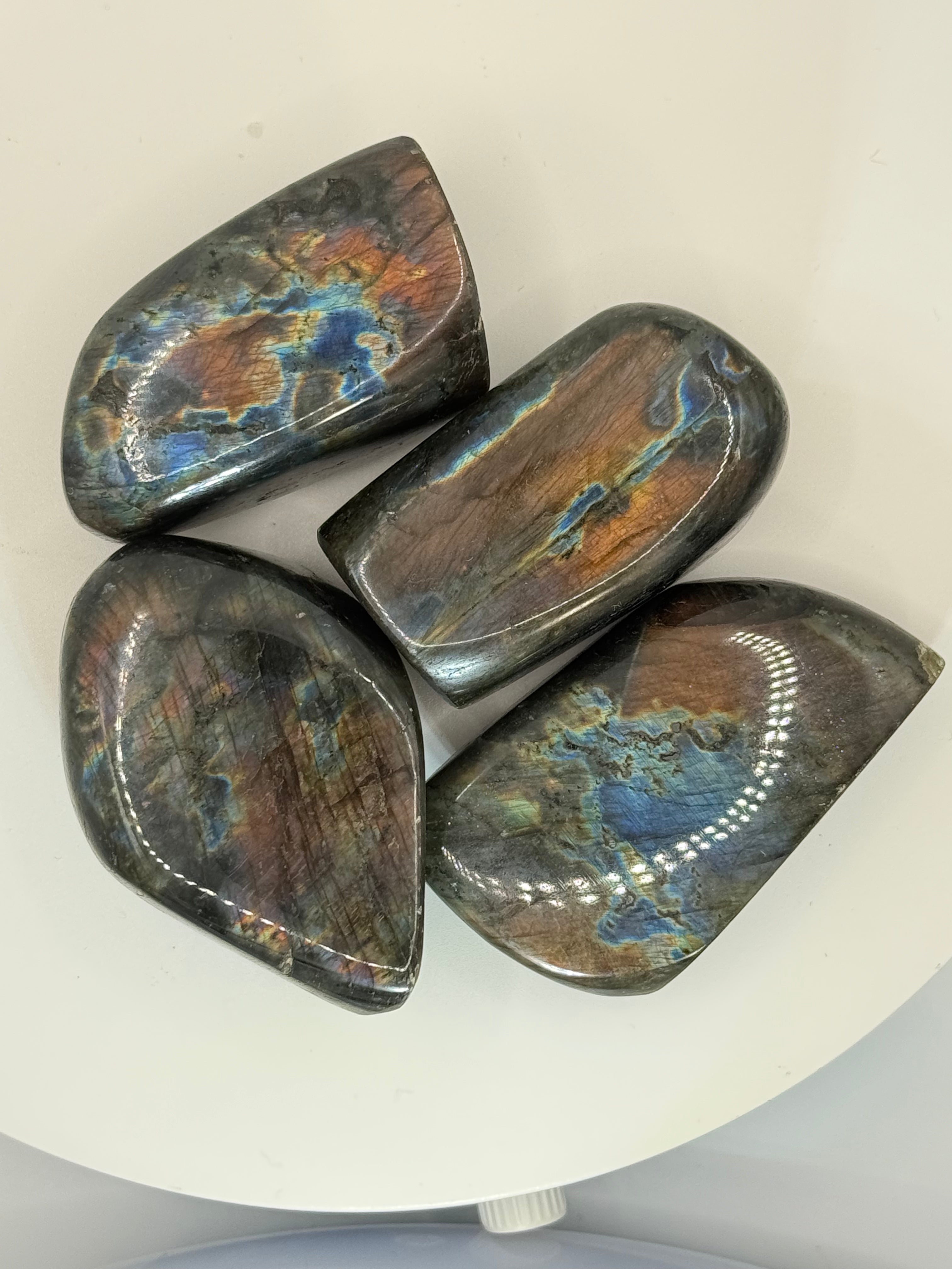 Labradorite – Small 3-4.9 oz- Iridescent Crystal for Protection, Intuition & Transformation
