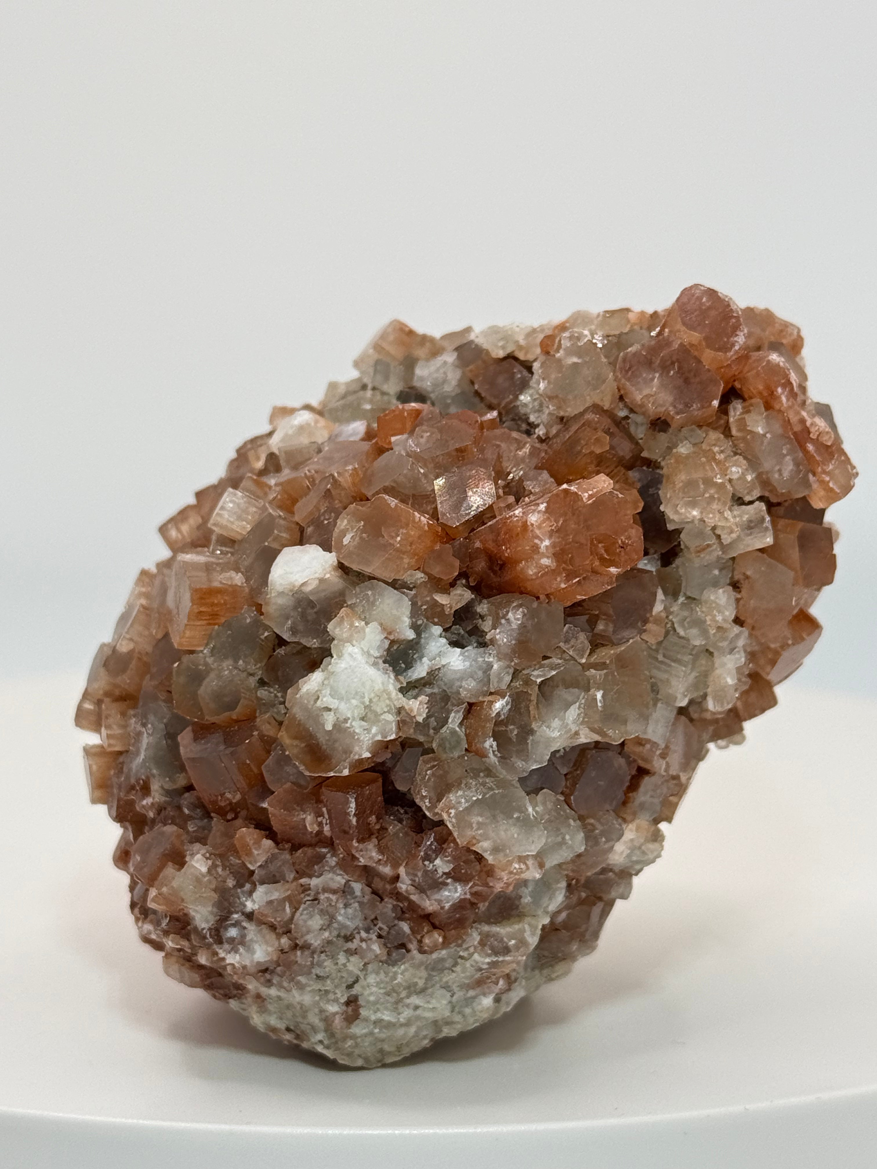Aragonite Cluster 12.6 oz – Natural Moroccan Crystal for Grounding, Stability & Earth Energy