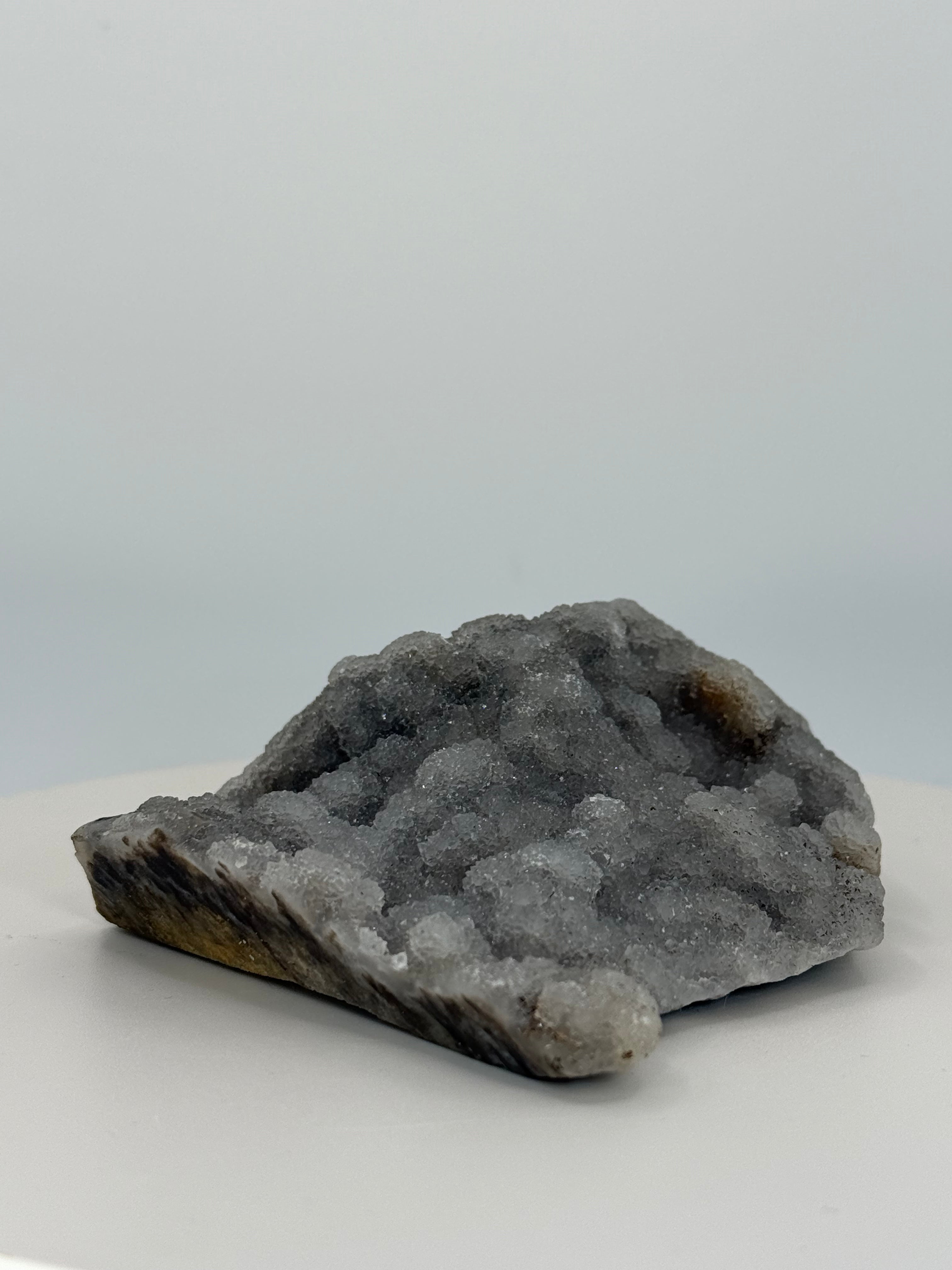 Sphalerite Specimen #3 – Metallic Crystal Cluster with Natural Druzy Sparkle for Grounding & Transformation