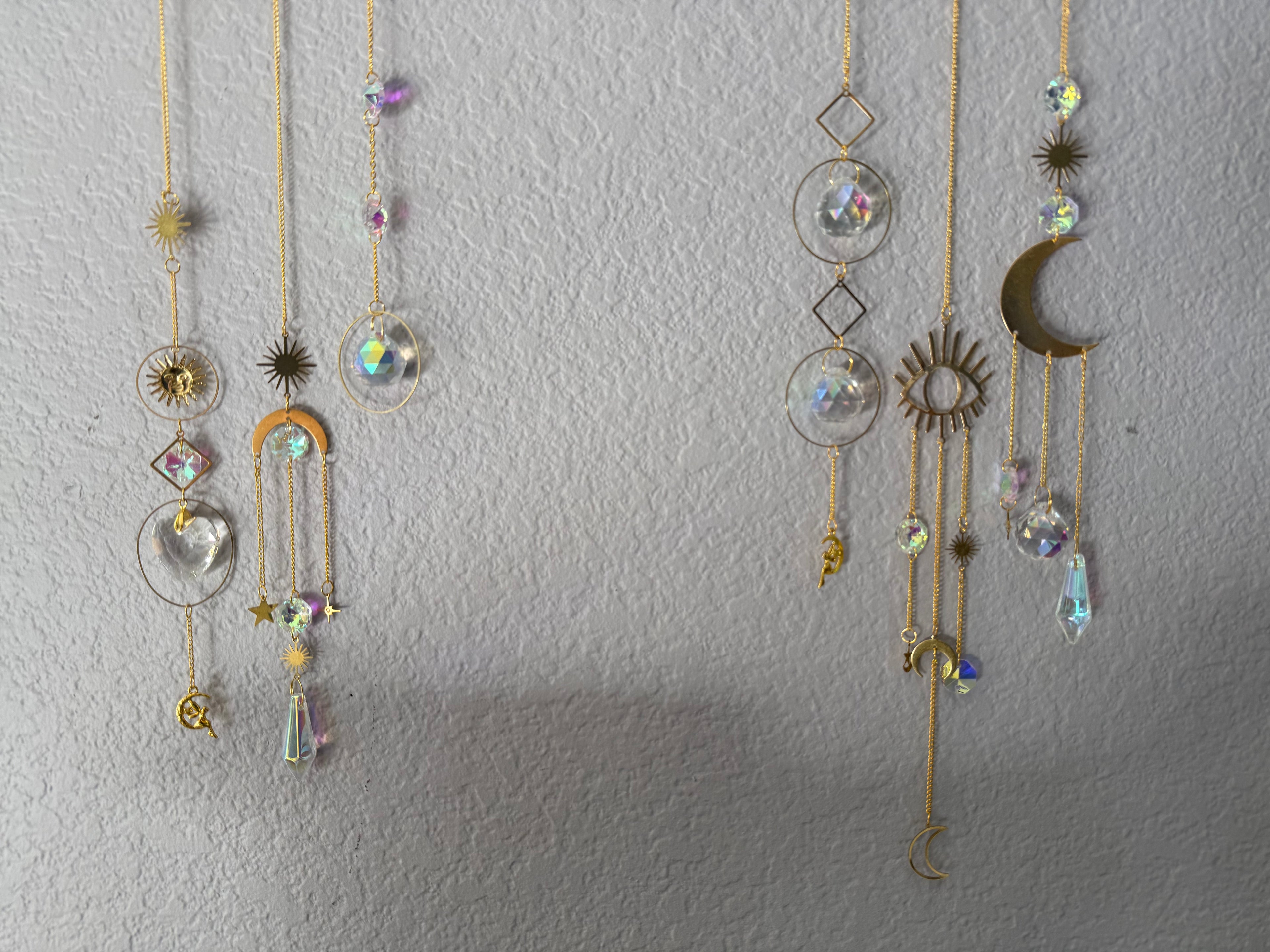 Crystal Suncatcher – Handcrafted Hanging Décor for Light, Balance & Positive Energy