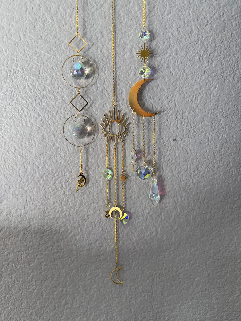 Crystal Suncatcher – Handcrafted Hanging Décor for Light, Balance & Positive Energy
