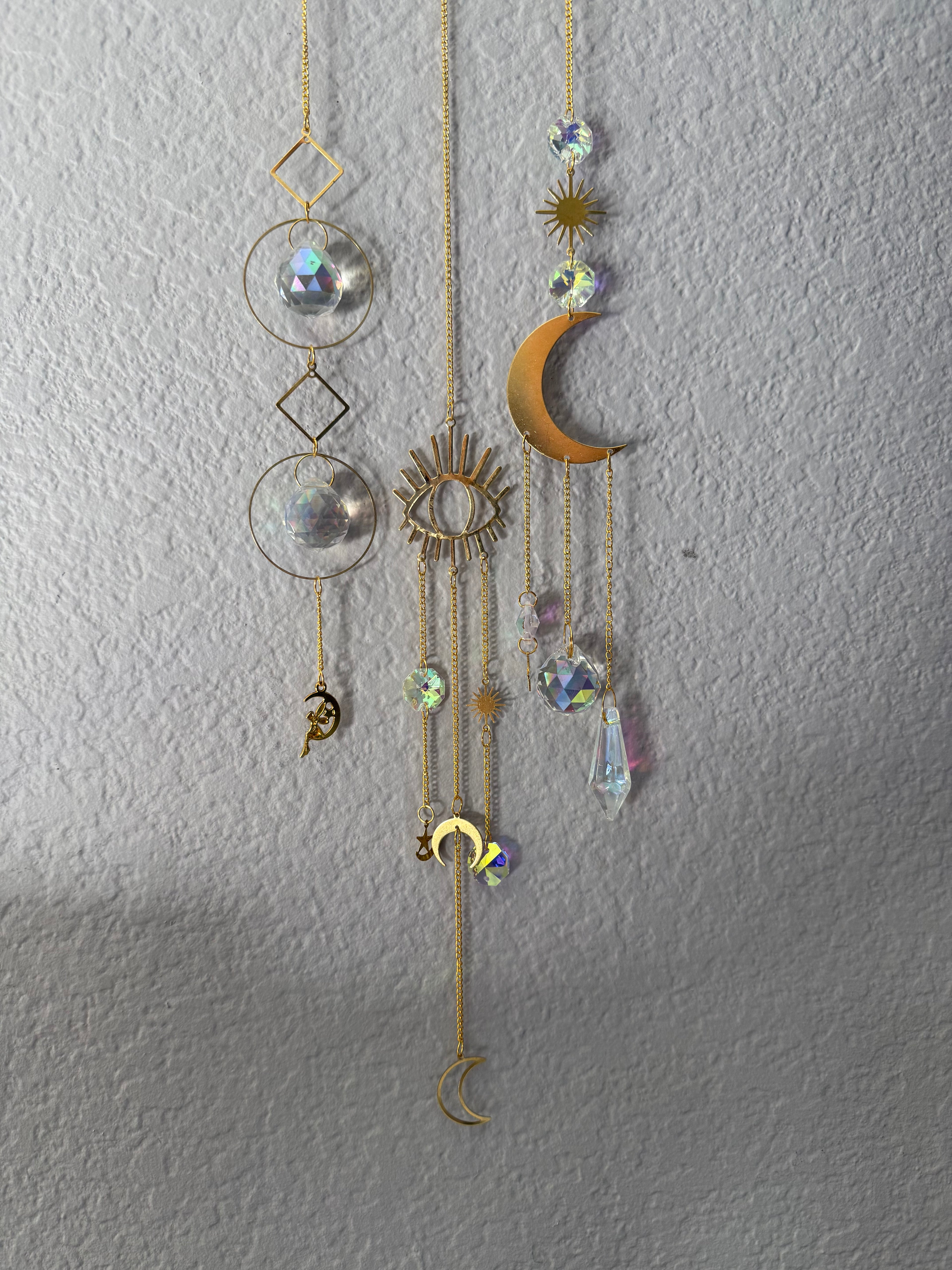 Crystal Suncatcher – Handcrafted Hanging Décor for Light, Balance & Positive Energy