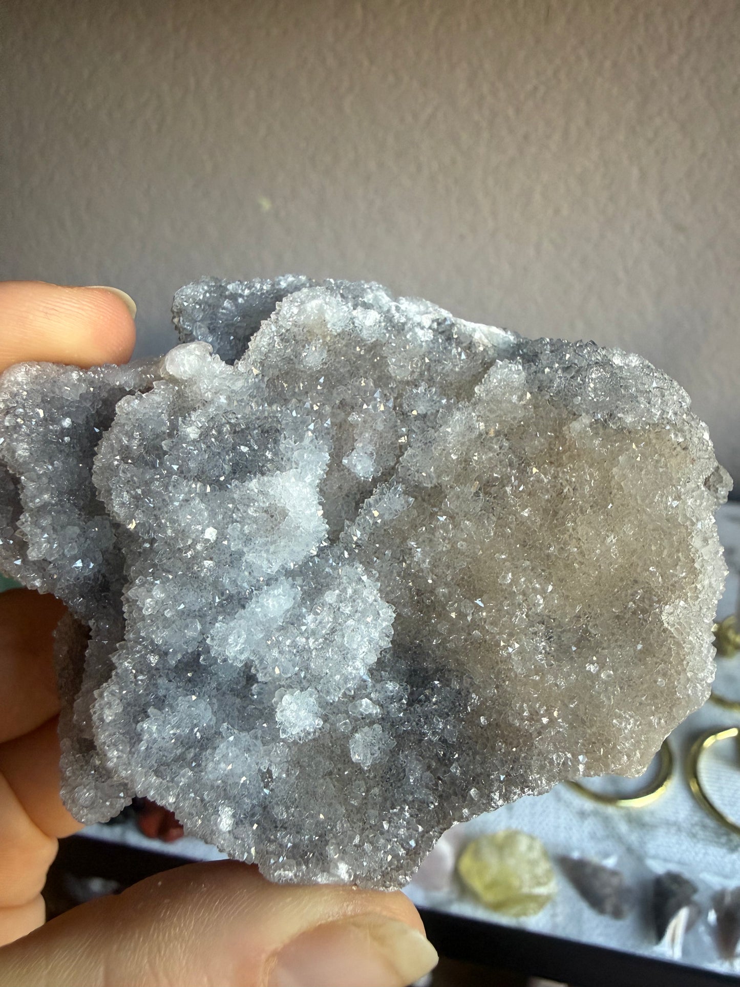 Sphalerite Specimen #1 – Metallic Crystal Cluster for Grounding, Strength & Transformation
