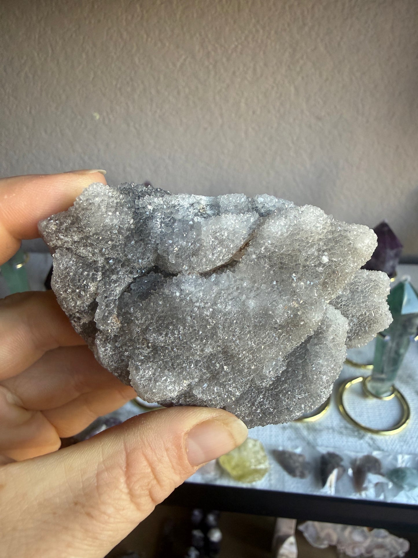 Sphalerite Specimen #1 – Metallic Crystal Cluster for Grounding, Strength & Transformation