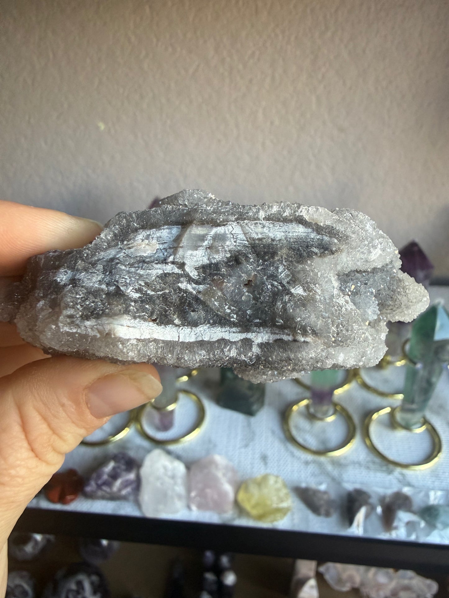 Sphalerite Specimen #1 – Metallic Crystal Cluster for Grounding, Strength & Transformation