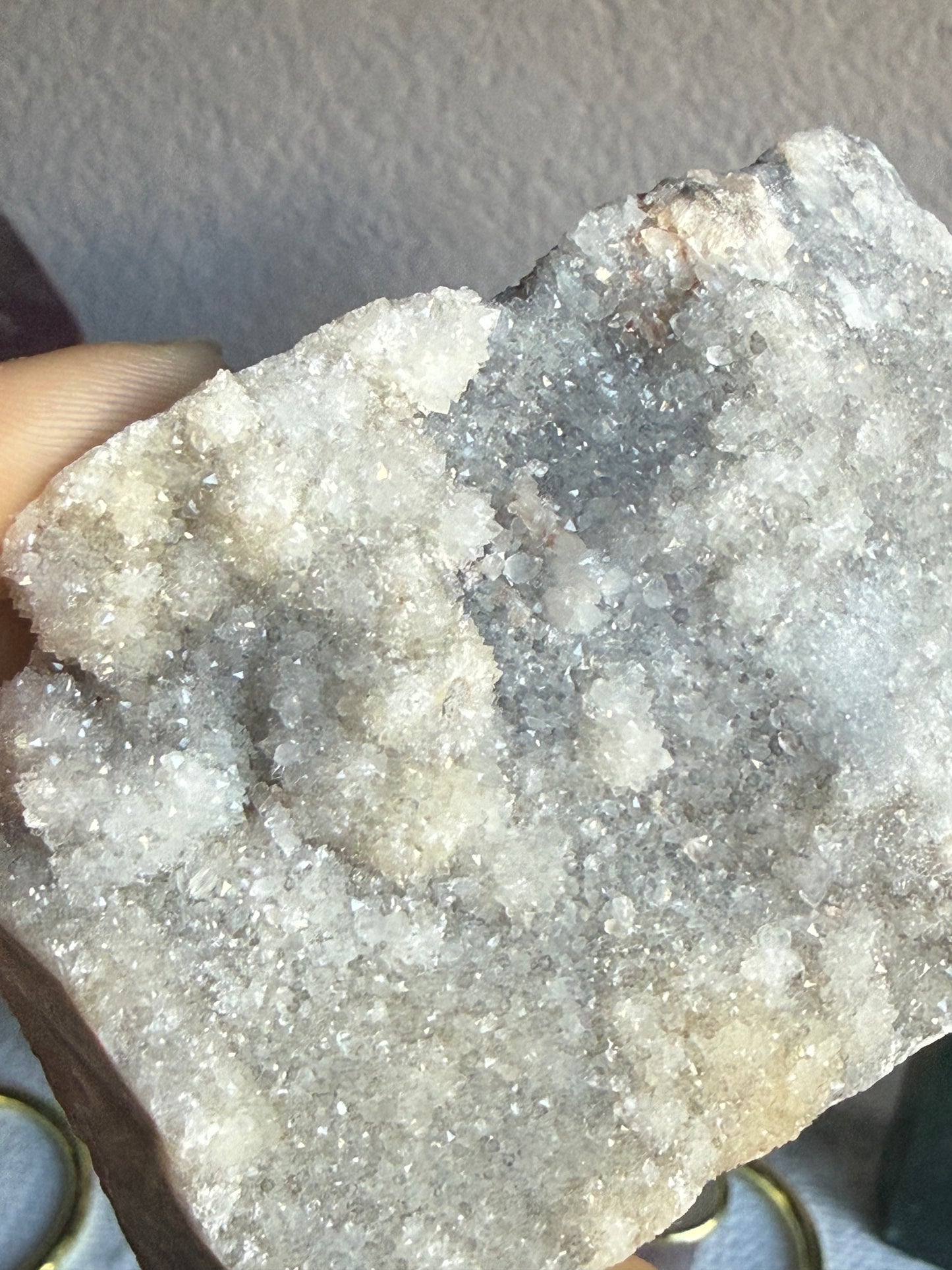 Sphalerite Specimen #2 – Metallic Crystal Cluster with Natural Druzy Sparkle for Grounding & Transformation