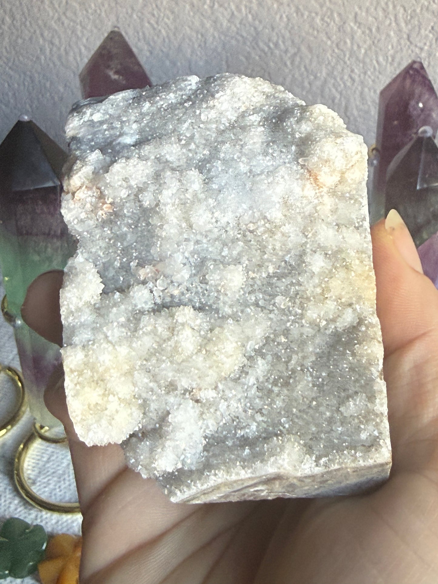 Sphalerite Specimen #2 – Metallic Crystal Cluster with Natural Druzy Sparkle for Grounding & Transformation