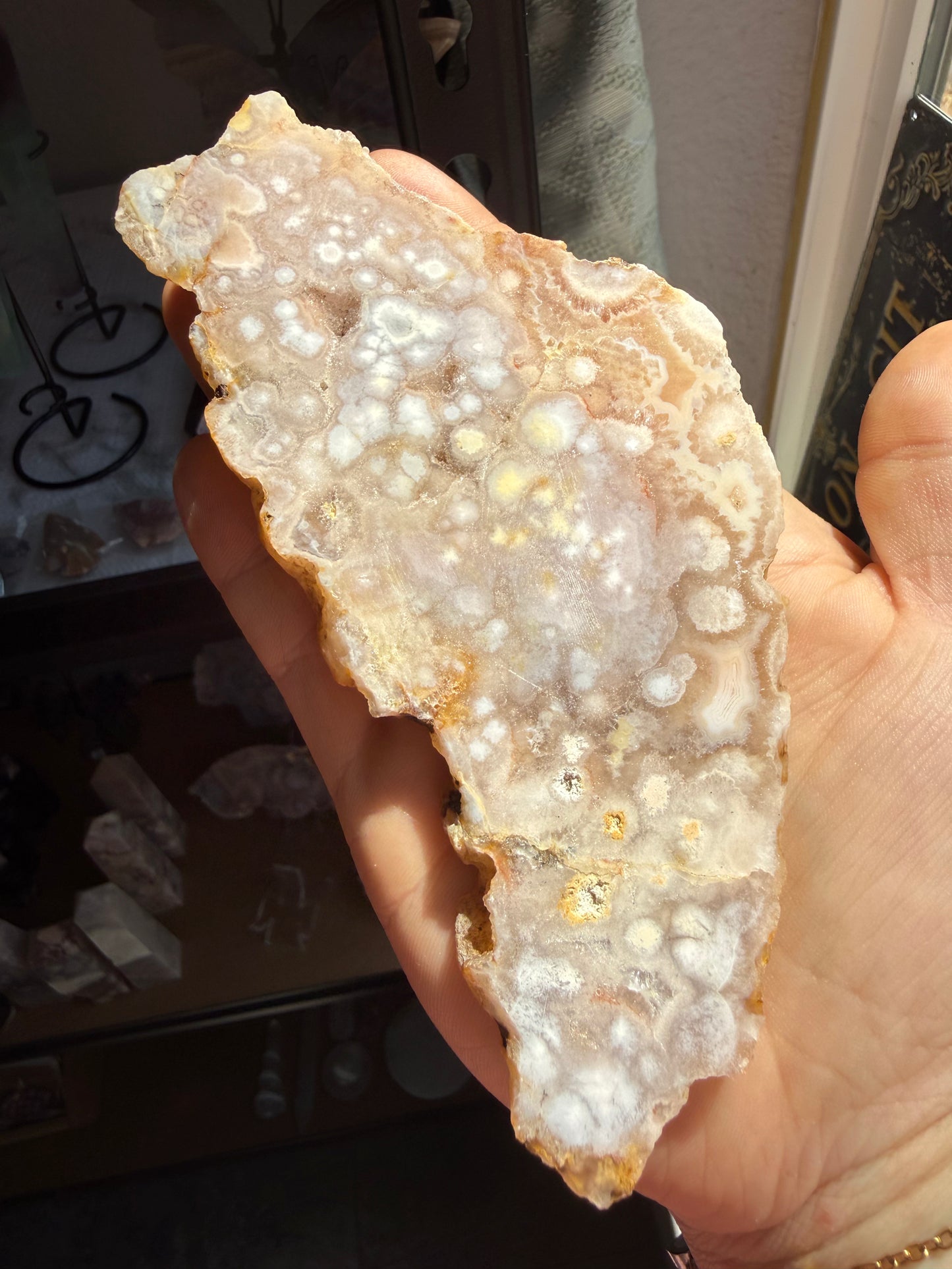 Medium Pink Amethyst Slab – Heart‑Healing Crystal for Peace, Comfort & Emotional Renewal