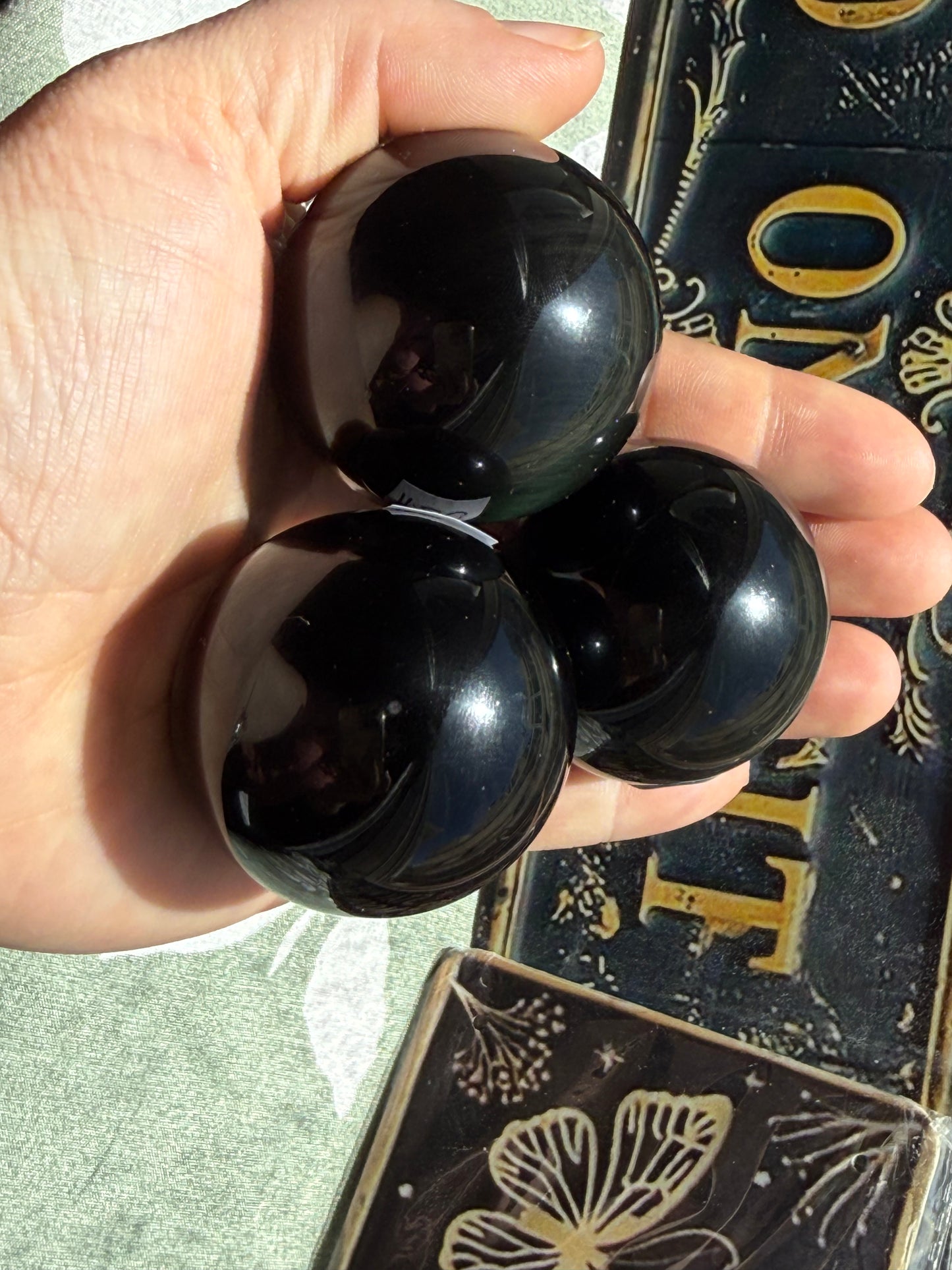 Rainbow Obsidian Sphere 3.5–4 oz – Polished Crystal Orb with Natural Flash for Protection & Heart Healing