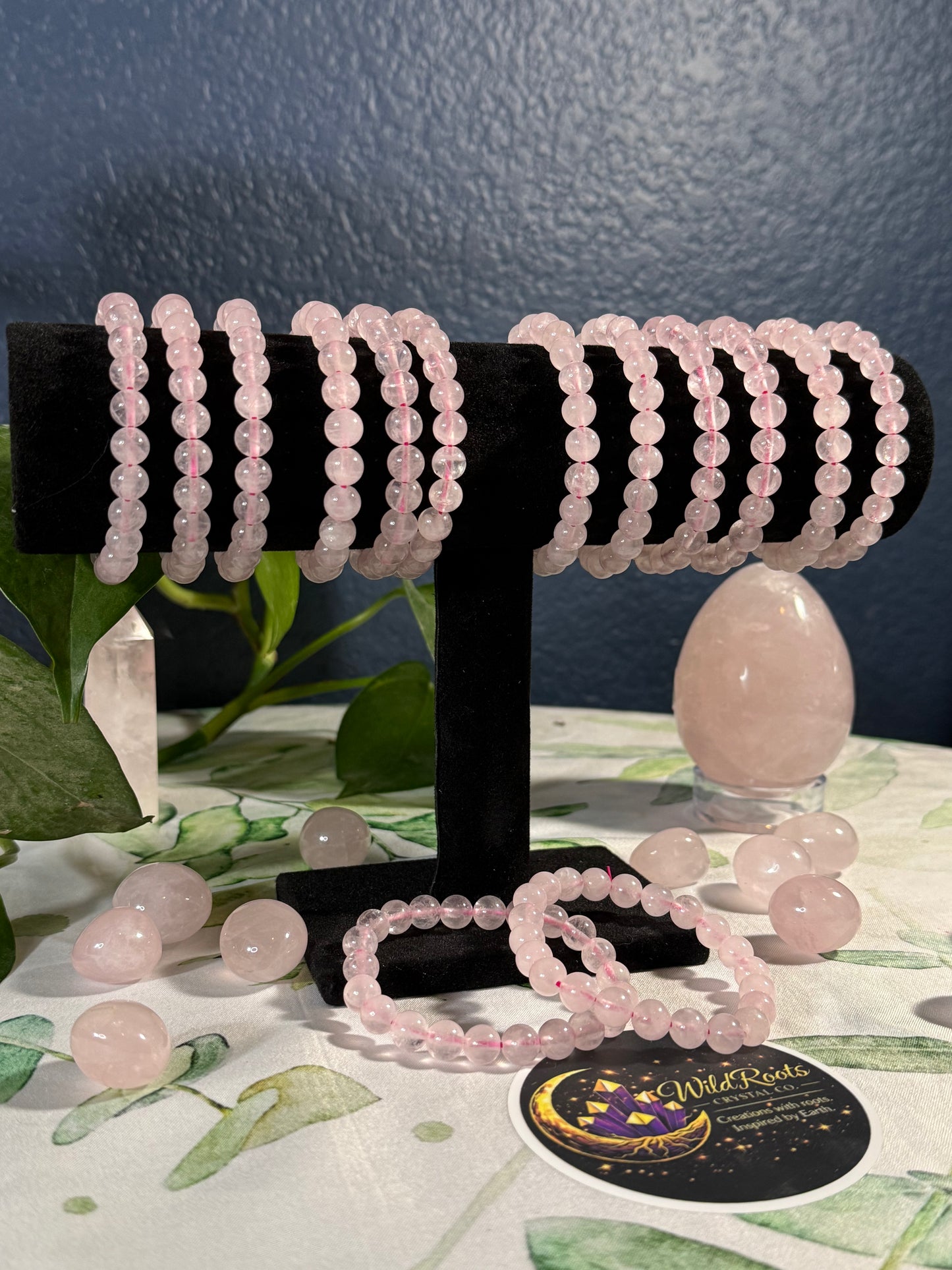 Assorted Crystal Bead Bracelets — Natural Stone Collection
