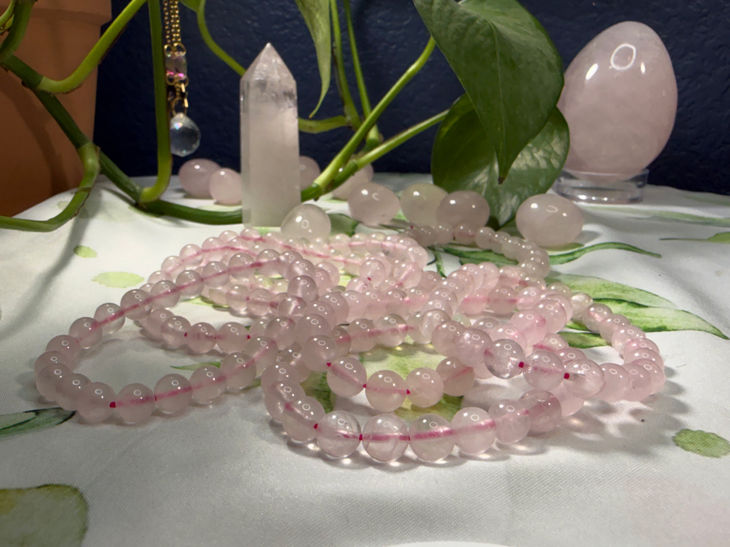 Assorted Crystal Bead Bracelets — Natural Stone Collection