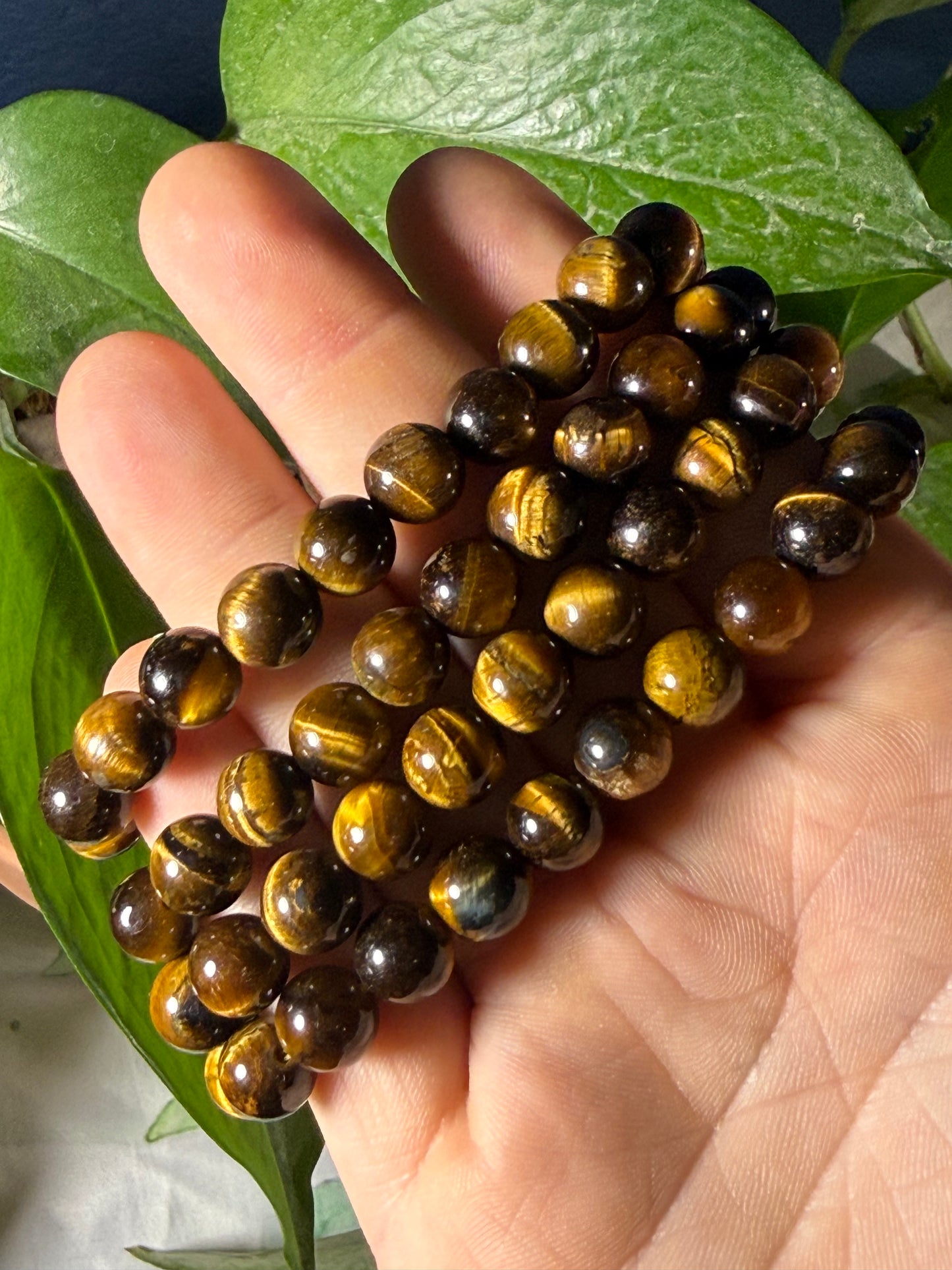 Assorted Crystal Bead Bracelets — Natural Stone Collection