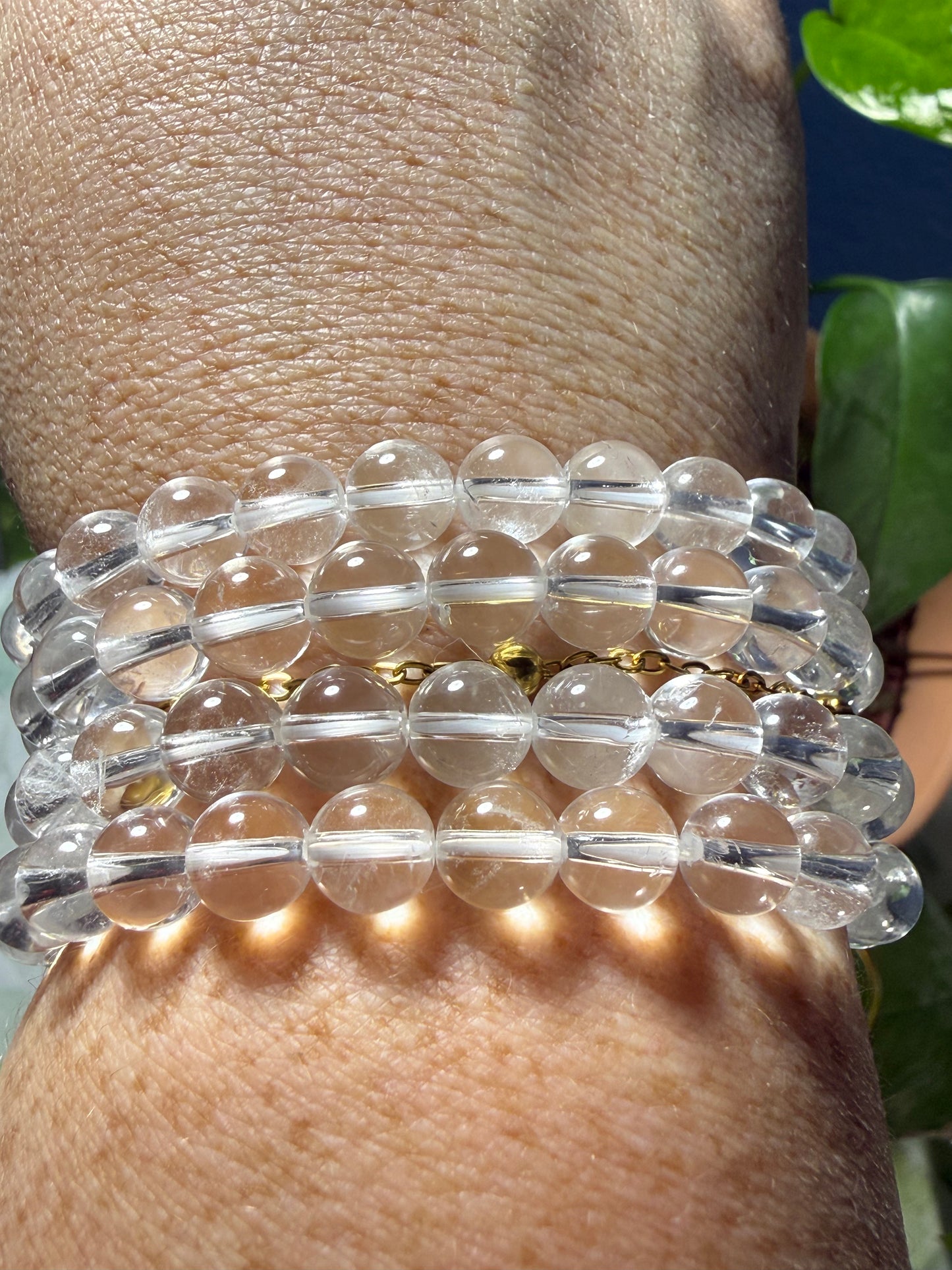 Assorted Crystal Bead Bracelets — Natural Stone Collection