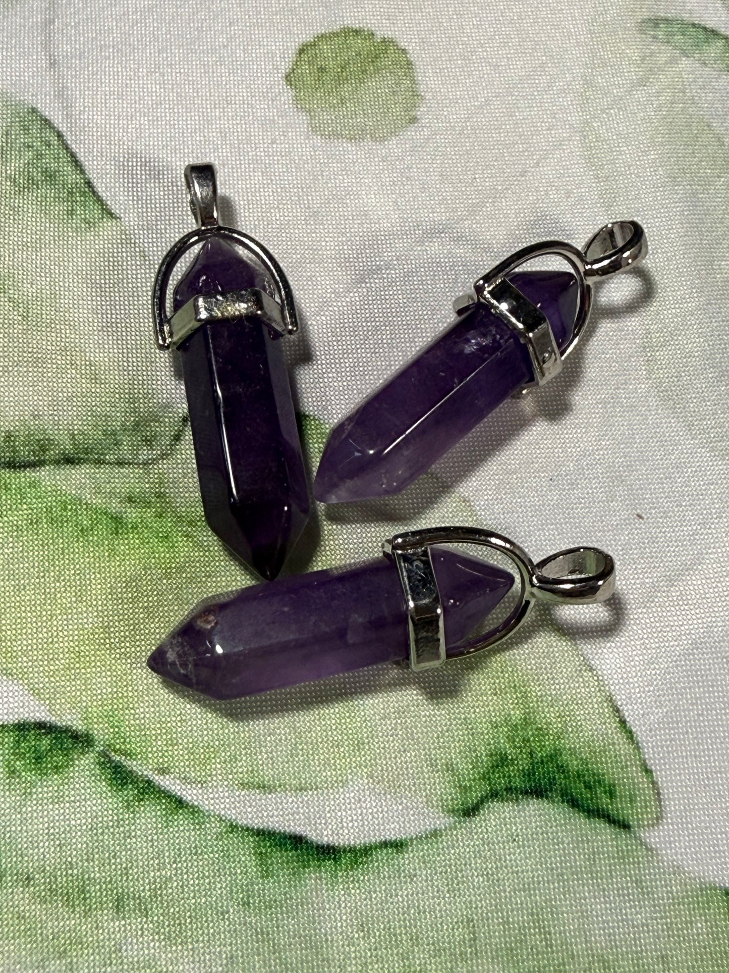 Assorted Crystal Point Necklaces — Multiple Stone Variations