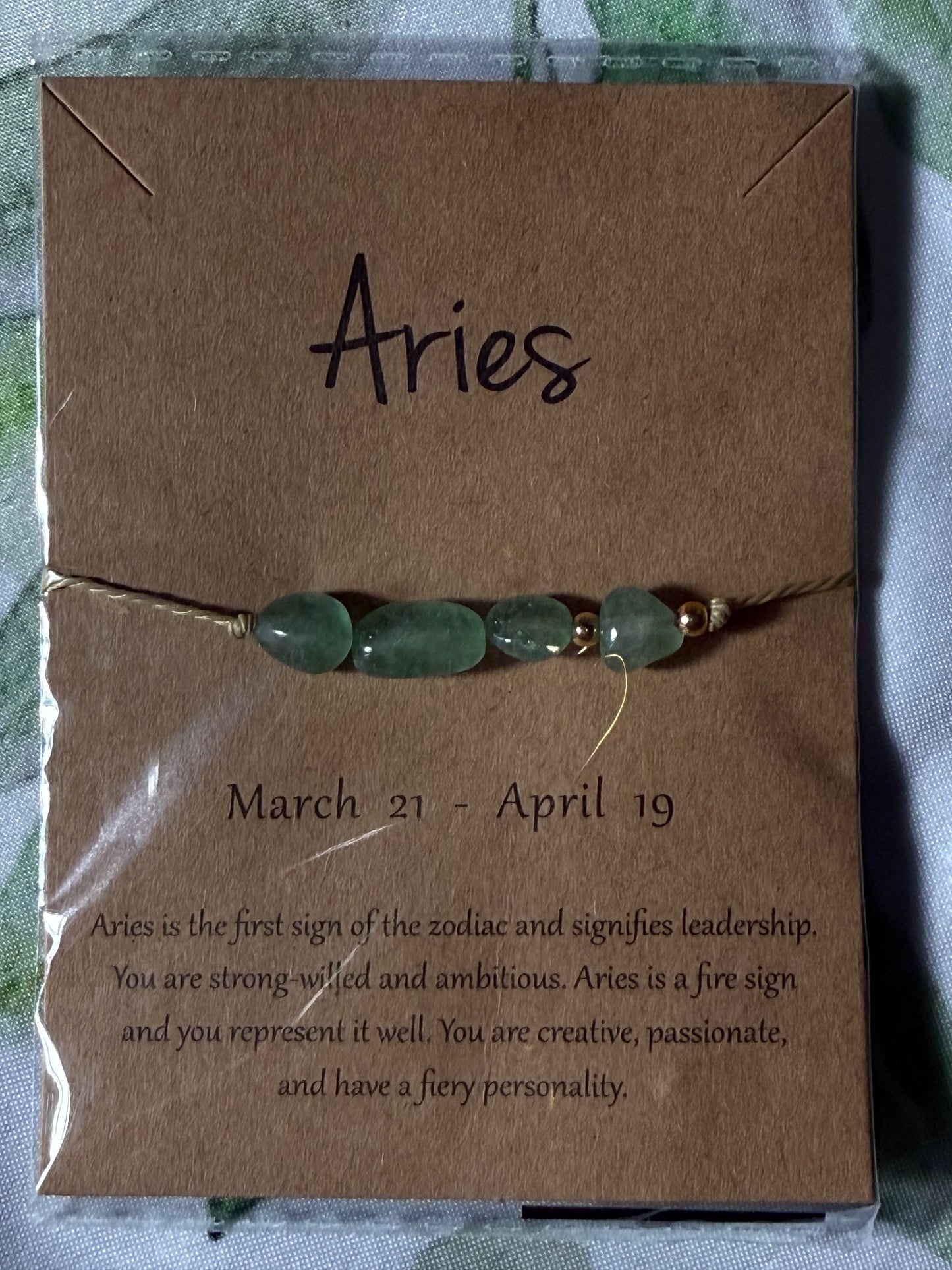 Minimalist Zodiac Bracelet | Simple Astrology Crystal Bracelet