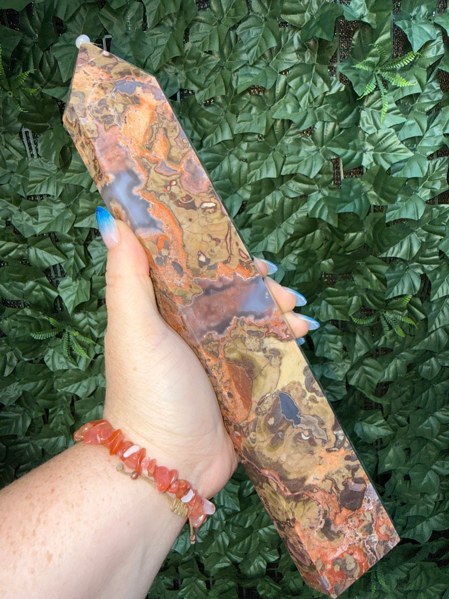 Money Agate Tower M2 — Prosperity & Grounding Energy