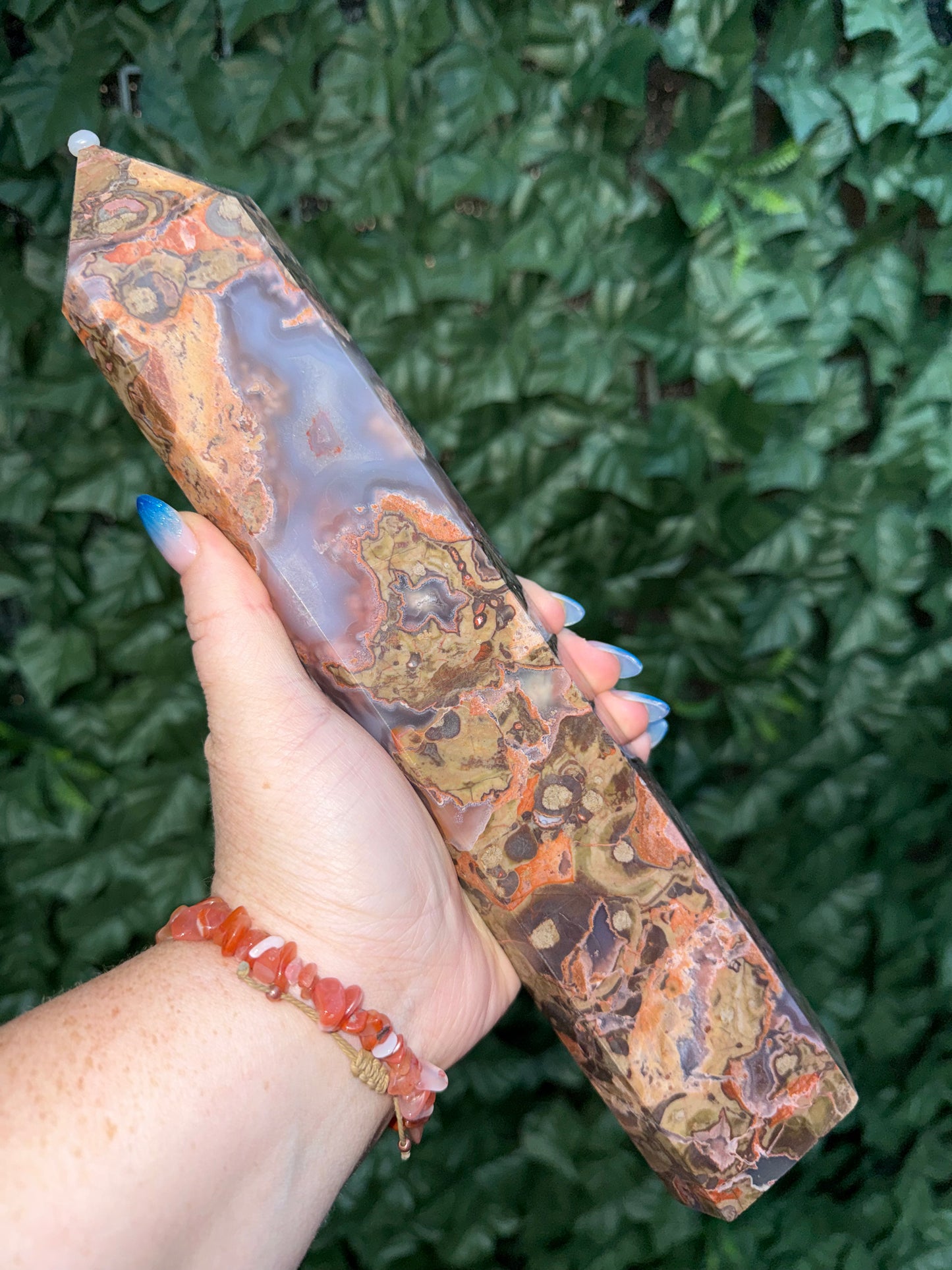 Money Agate Tower M2 — Prosperity & Grounding Energy