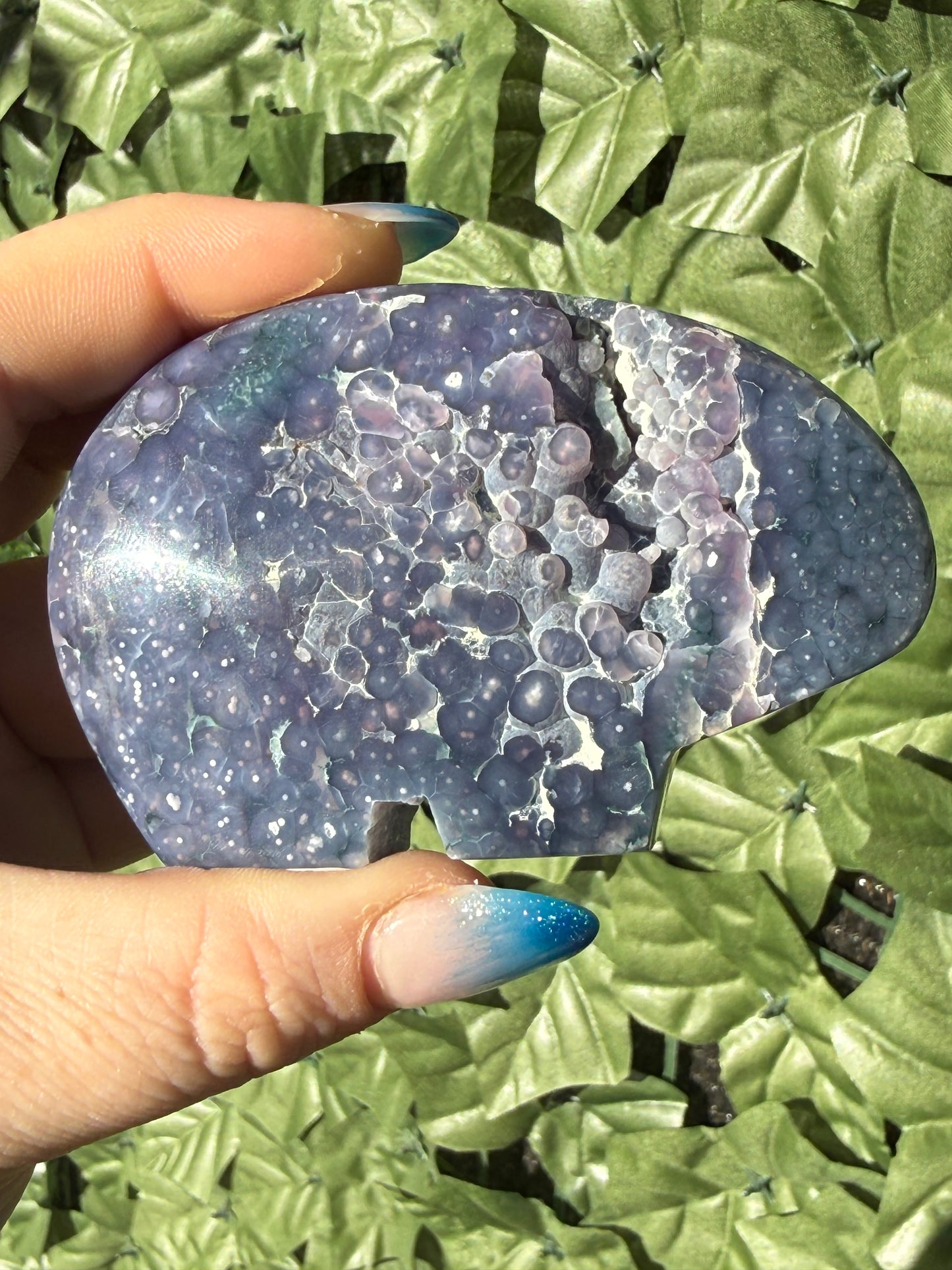 Grape Agate Bear Carvings – Small