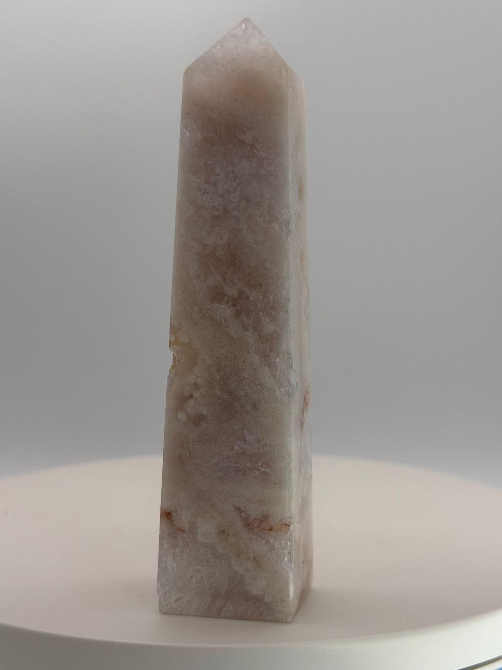 Pink Amethyst Druzy Tower – Sparkling Heart‑Healing Crystal for Comfort, Calm & Emotional Balance
