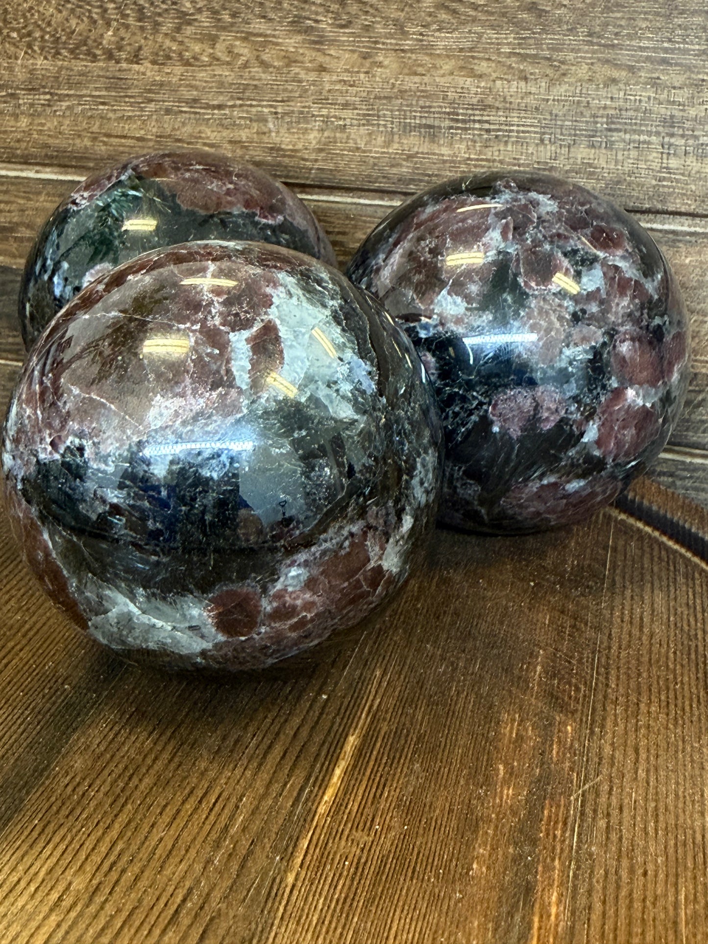 Garnet Sphere — Small, Medium & Large • Grounding • Strength • Vitality