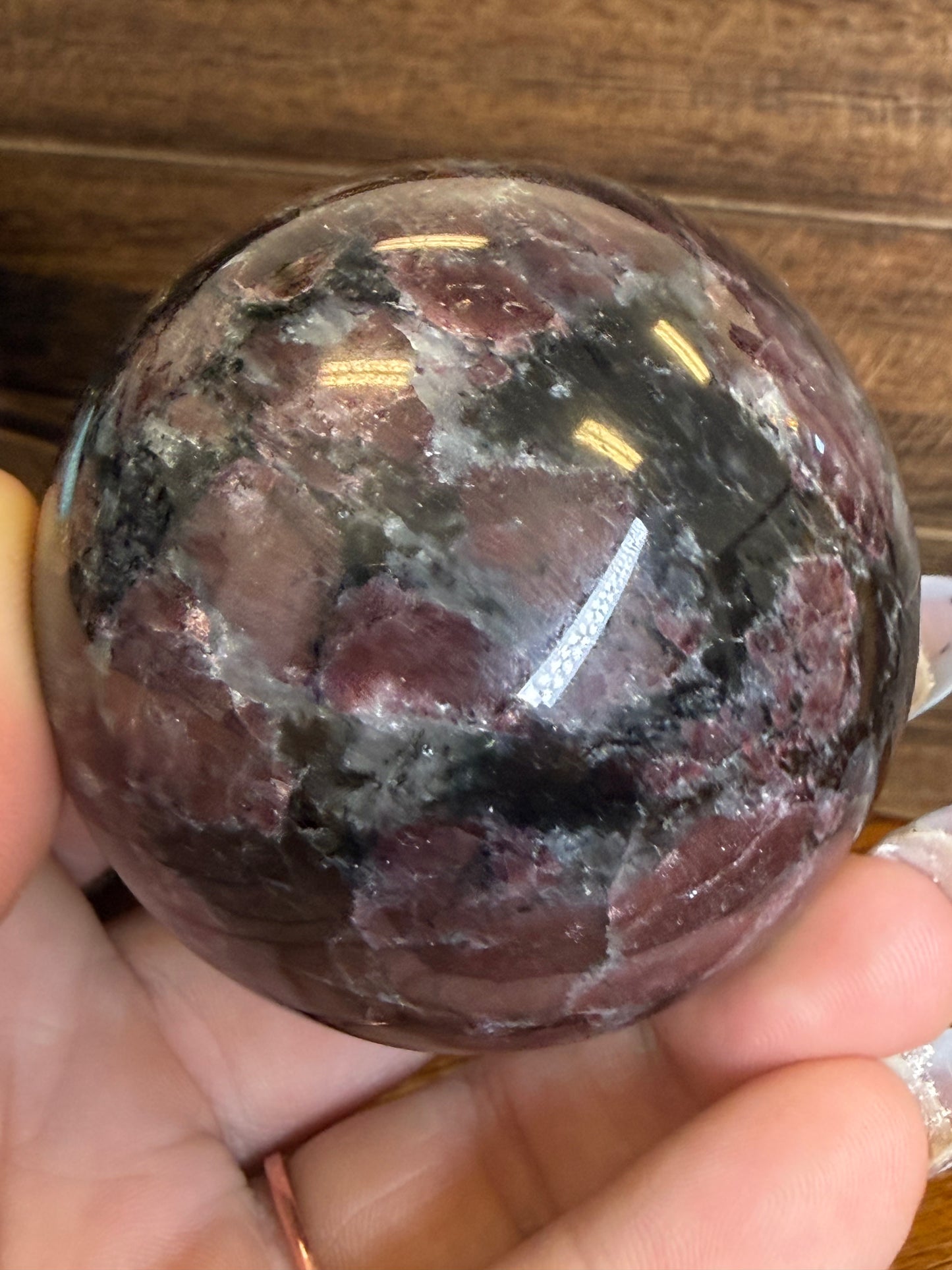 Garnet Sphere — Small, Medium & Large • Grounding • Strength • Vitality