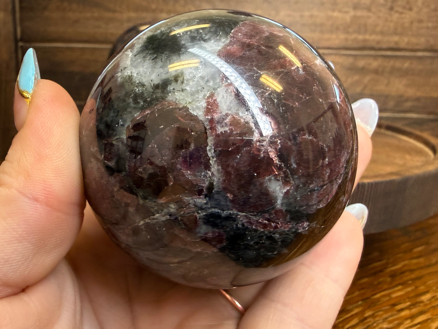 Garnet Sphere — Small, Medium & Large • Grounding • Strength • Vitality