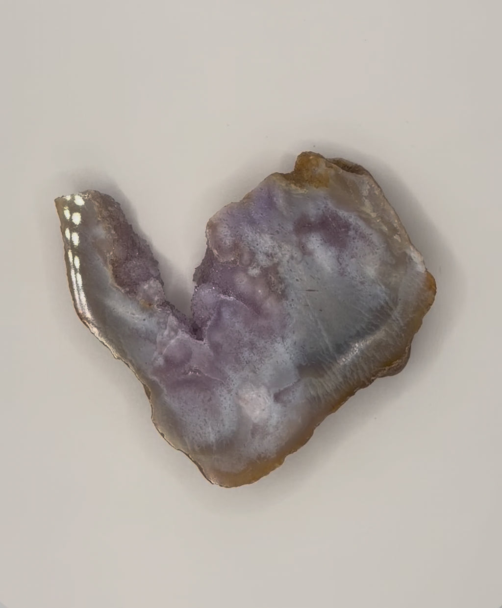 Small Pink Amethyst Slab – Heart‑Healing Crystal for Comfort, Calm & Gentle Emotional Support
