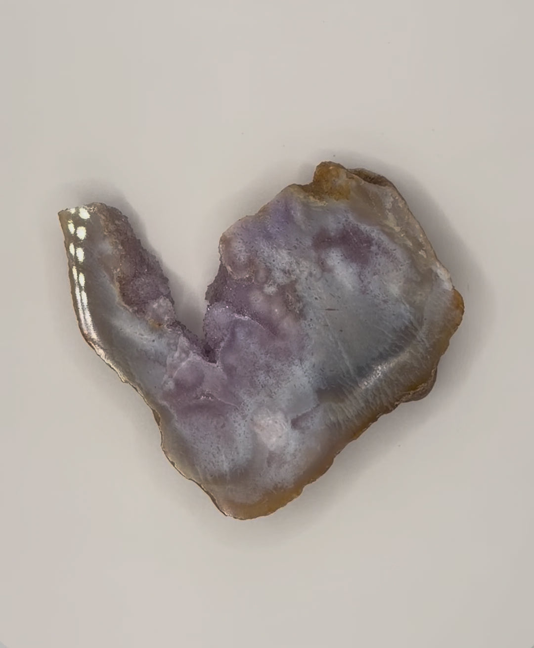 Small Pink Amethyst Slab – Heart‑Healing Crystal for Comfort, Calm & Gentle Emotional Support