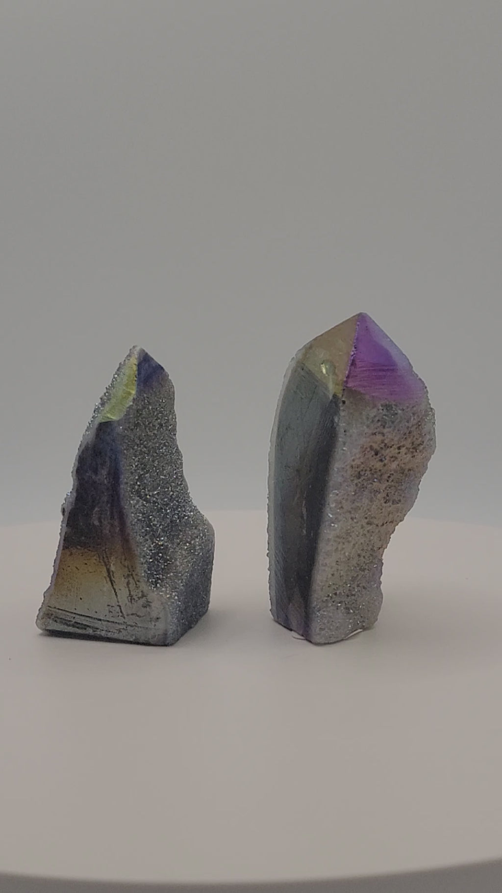 Titanium Aura Quartz – Iridescent Crystal for Energy, Joy & Spiritual Balance