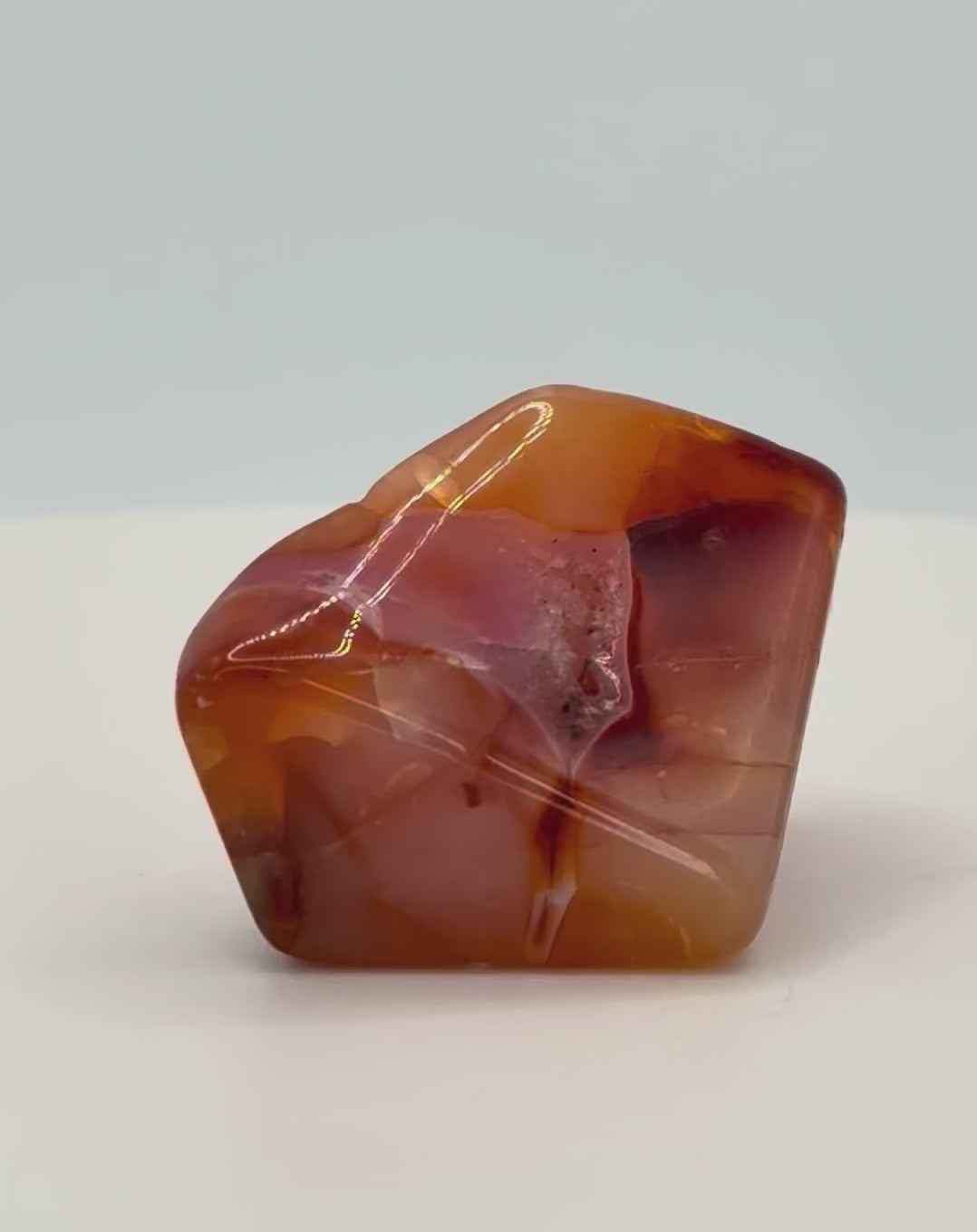 Carnelian Freeform – 1–1.9 oz Polished Crystal for Vitality, Creativity & Confidence