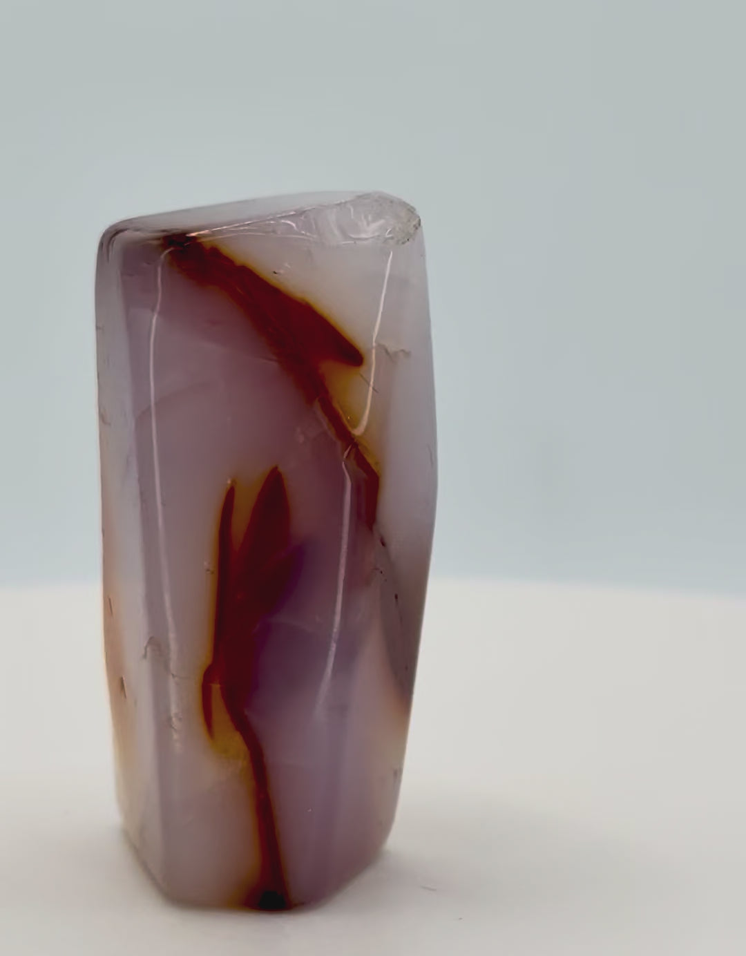 Carnelian Freeform – 2–2.9 oz Polished Crystal for Creativity, Courage & Energizing Vitality