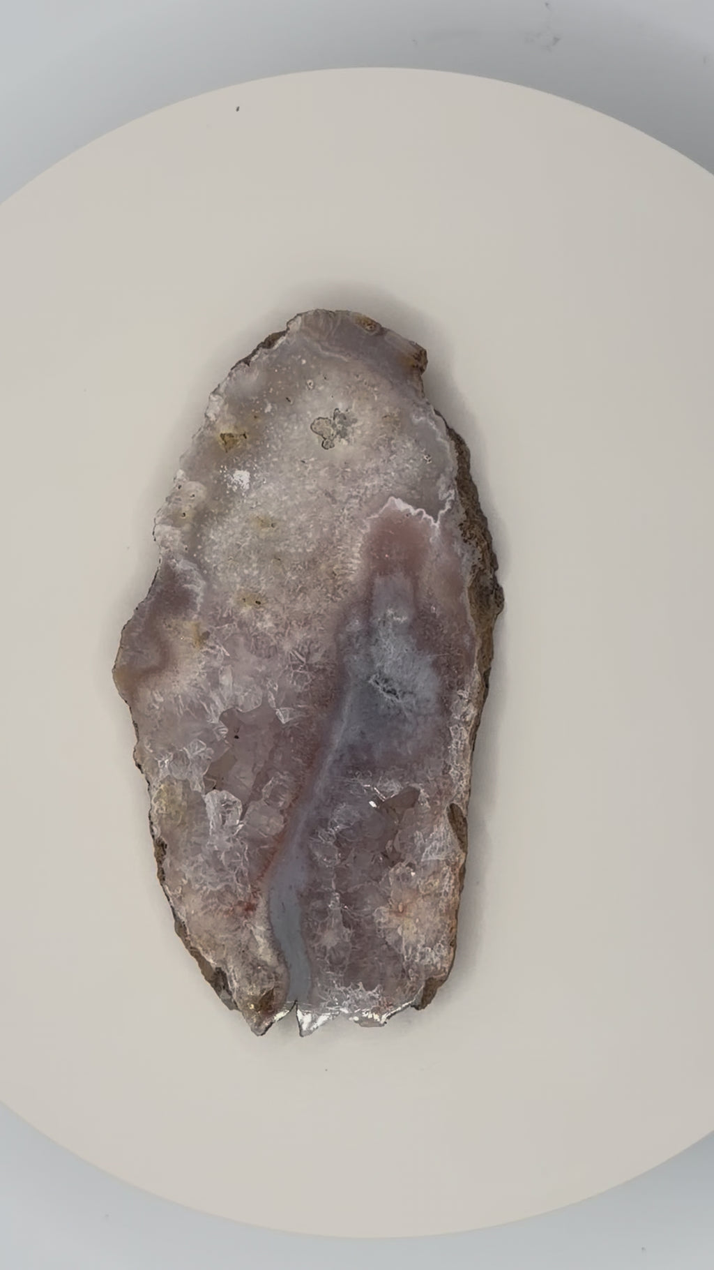 XS Pink Amethyst Slab – Mini Heart‑Healing Crystal for Calm, Comfort & Gentle Energy