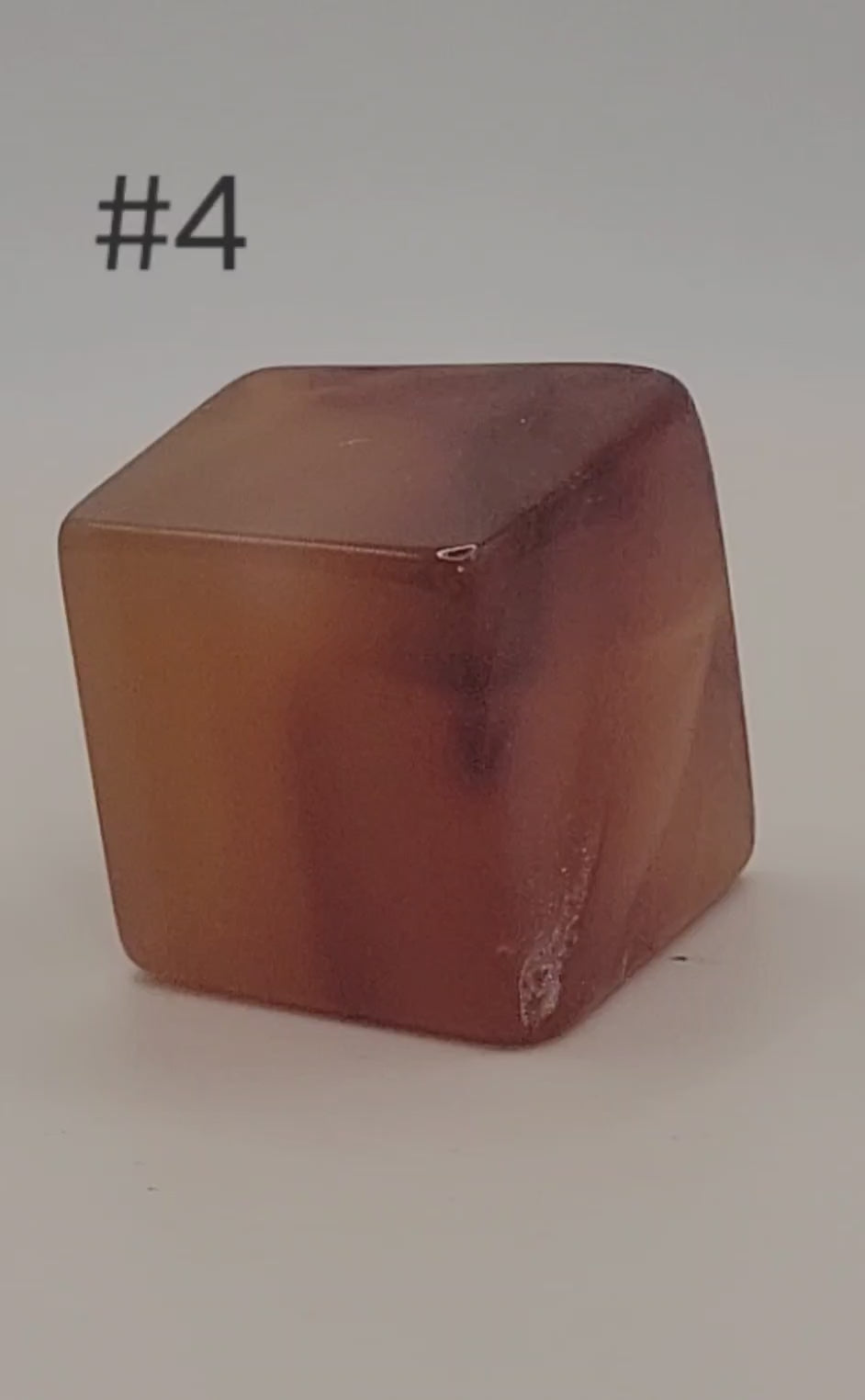 Carnelian Cube – 1–1.9 oz Polished Crystal for Creativity, Courage & Energizing Vitality