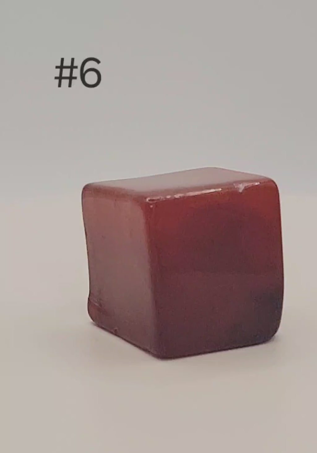 Carnelian Cube – 1–1.9 oz Polished Crystal for Creativity, Courage & Energizing Vitality