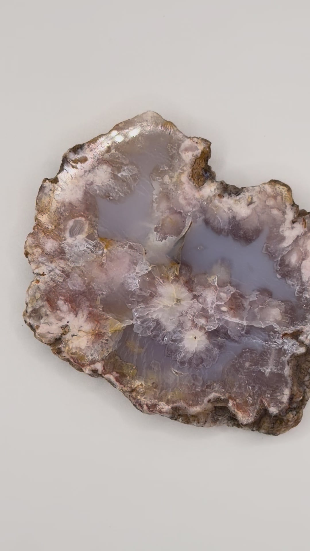 XS Pink Amethyst Slab – Mini Heart‑Healing Crystal for Calm, Comfort & Gentle Energy