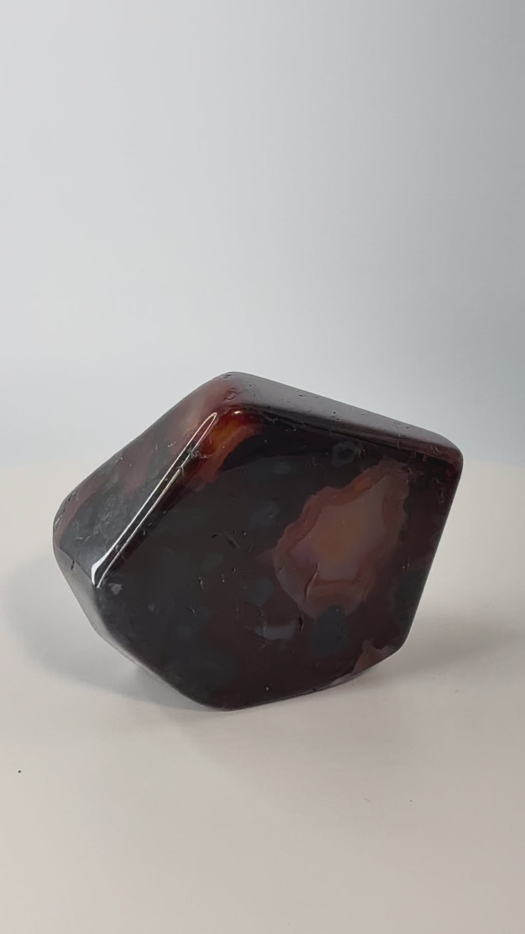 Carnelian Freeform – 4.1 oz Polished Crystal for Creativity, Courage & Energizing Vitality