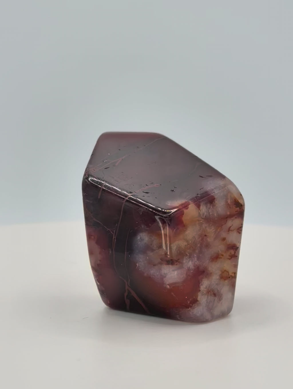 Carnelian Freeform – 2–2.9 oz Polished Crystal for Creativity, Courage & Energizing Vitality