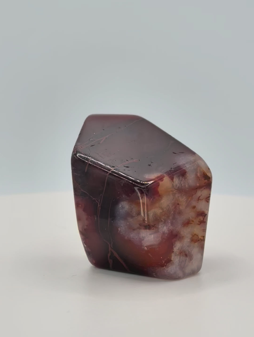 Carnelian Freeform – 2–2.9 oz Polished Crystal for Creativity, Courage & Energizing Vitality