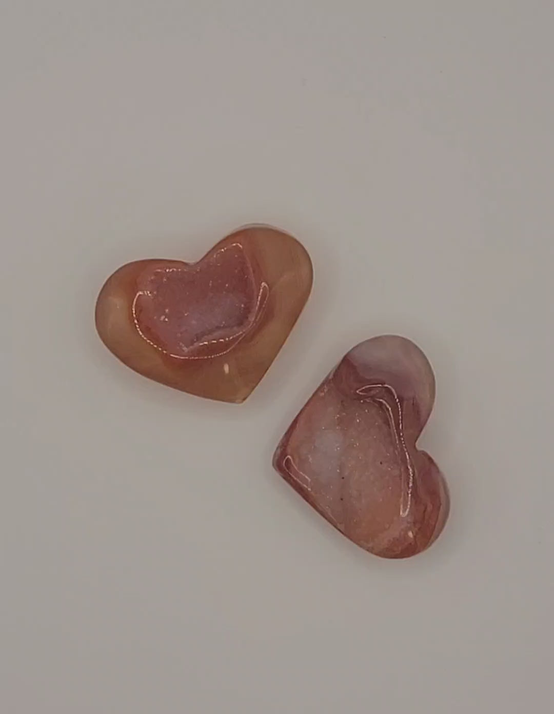 Carnelian Heart – 0.5 oz Mini Polished Crystal for Courage, Creativity & Vitality